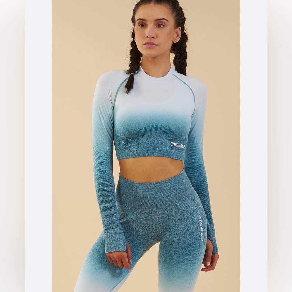 Gymshark Ombré Seamless Crop Top